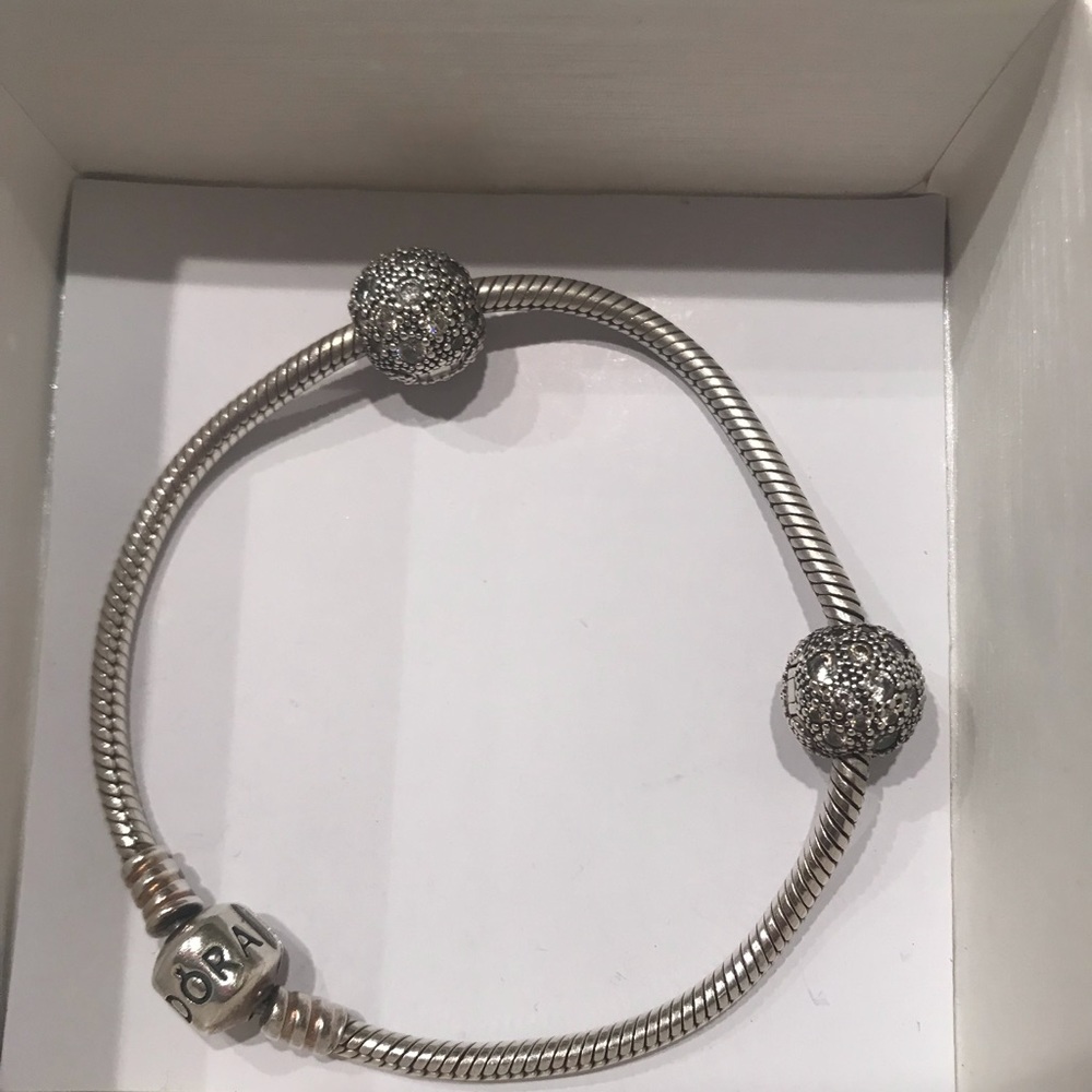 Pandora bracelet (clips not included)